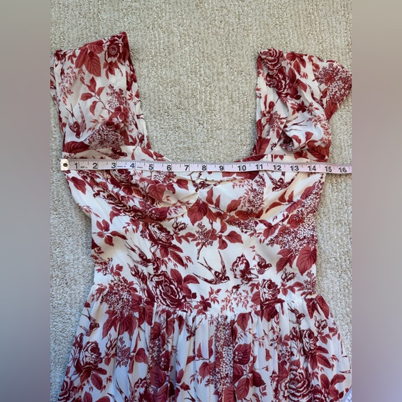 NWT Reformation Violet Dress Toile De Jouy 4 - Picture 10 of 13